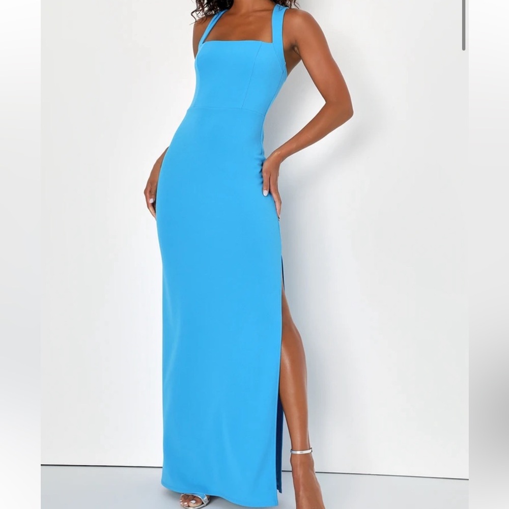 Blue Lulus Formal Dress